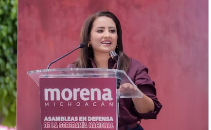 Gladyz Butanda renuncia a la Secretaría de Movilidad en Michoacán; va por la gubernatura de Michoacán