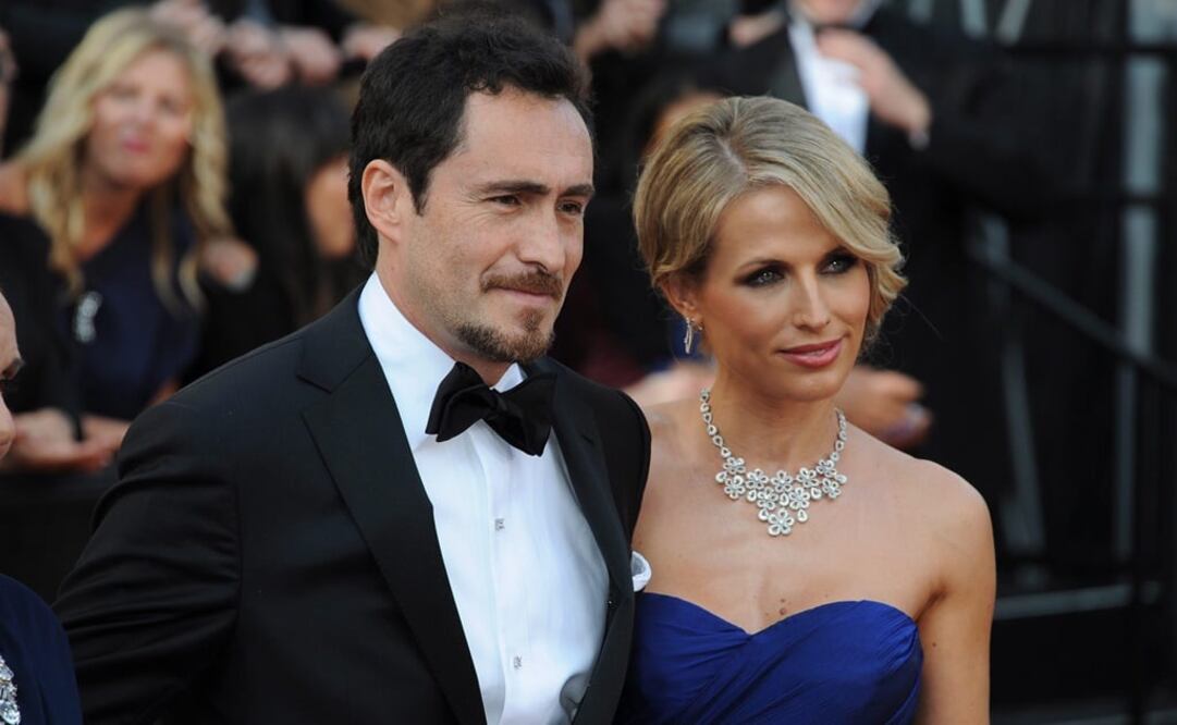 Demian Bichir y Stefanie Sherk. Foto: Archivo EL UNIVERSAL