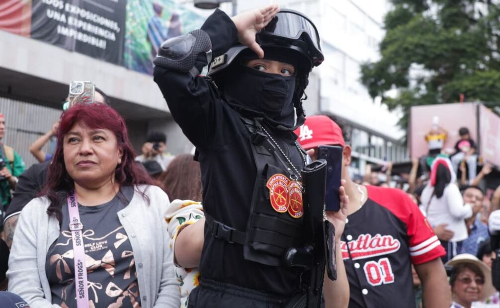 Niñas y jóvenes protagonizan Desfile Cívico Militar tras enaltecimiento de la mujer en las Fuerzas Armadas (16/09/25). Foto: Carlos Mejía/EL UNIVERSAL