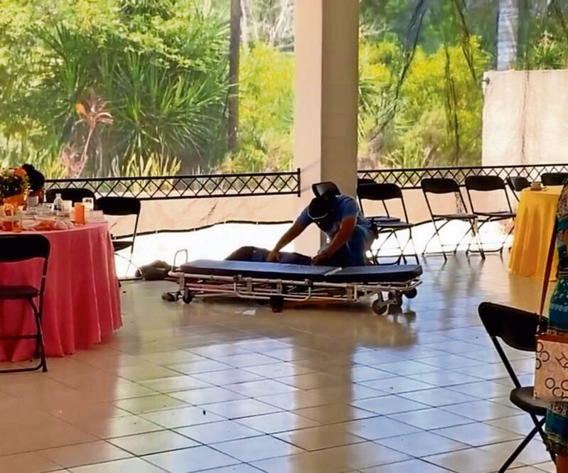 Clemente Nagasaki Condado fue atacado durante un evento. Foto: Especial