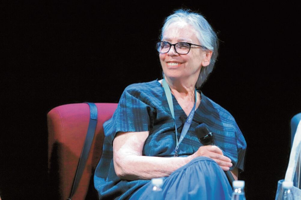 Navarro participó en la conferencia “Mujeres en la industria”, en Guadalajara. (CARLOS ZEPEDA. EL UNIVERSAL)