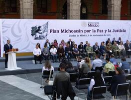Tras asesinado de Carlos Manzo, Gobierno federal presenta Plan Michoacán; reforzarán instituciones de seguridad