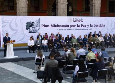 Presentan Plan Michoacán por la Paz y la Justicia; incluye acciones en seguridad, desarrollo y bienestar
