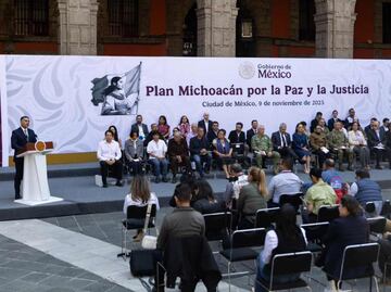 Presentan Plan Michoacán por la Paz y la Justicia; incluye acciones en seguridad, desarrollo y bienestar