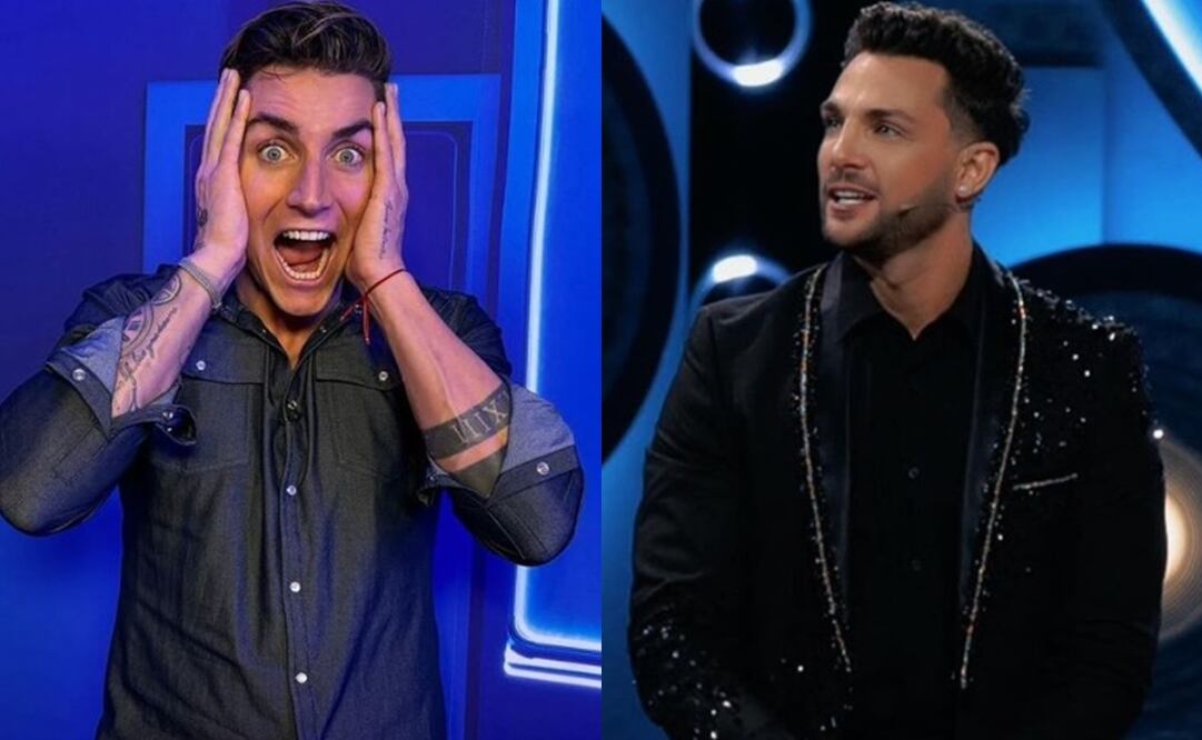 Nicola Porcella y Agustín Fernández. Foto: Instagram.