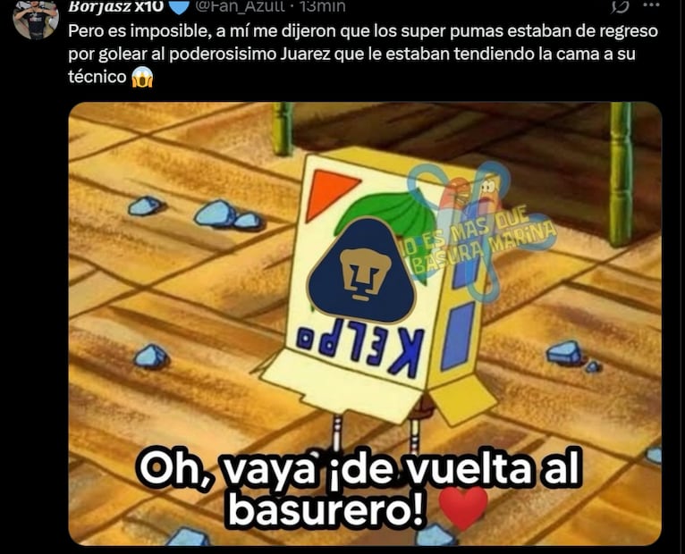 Estos son LOS MEJORES MEMES de la derrota de Pumas en Leagues Cup