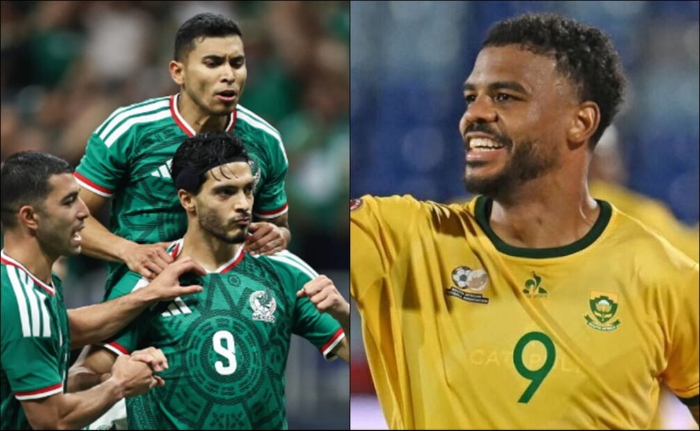 México y Sudáfrica se enfrentarán en el partido inaugural del Mundial 2026. Foto: Especiales