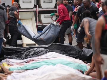 Vecinos recuperan decenas de cuerpos tras la operación más letal contra el narco en Rio de Janeiro