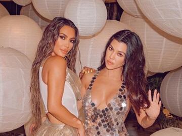 Kim Kardashian le huye a las fiestas y evita el alcohol gracias a Kourtney, su hermana mayor