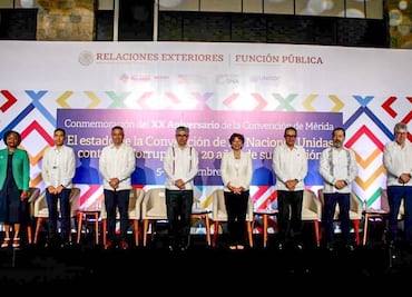 Celebran en México XX aniversario de Convención de Naciones Unidas contra la Corrupción