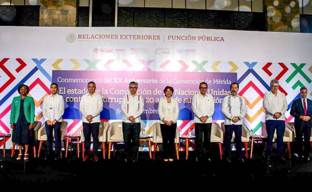 Celebran en México XX aniversario de Convención de Naciones Unidas contra la Corrupción / Foto: Especial