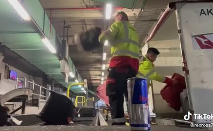 Exhiben trato que recibe equipaje en aeropuerto de Australia; se viraliza en TikTok