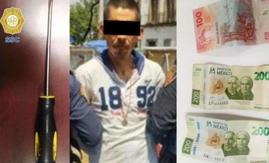 El ladrón fue trasladado al Ministerio Público donde se determinaría su situación jurídica