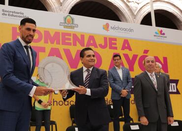 Gustavo Ayón es nombrado embajador de Michoacán