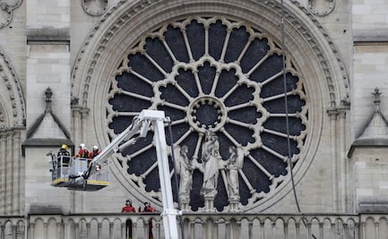 Tras 180 años de existencia, restauran por primera vez estatuas de Notre Dame