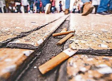 Buscan tipificar las colillas como residuo peligroso