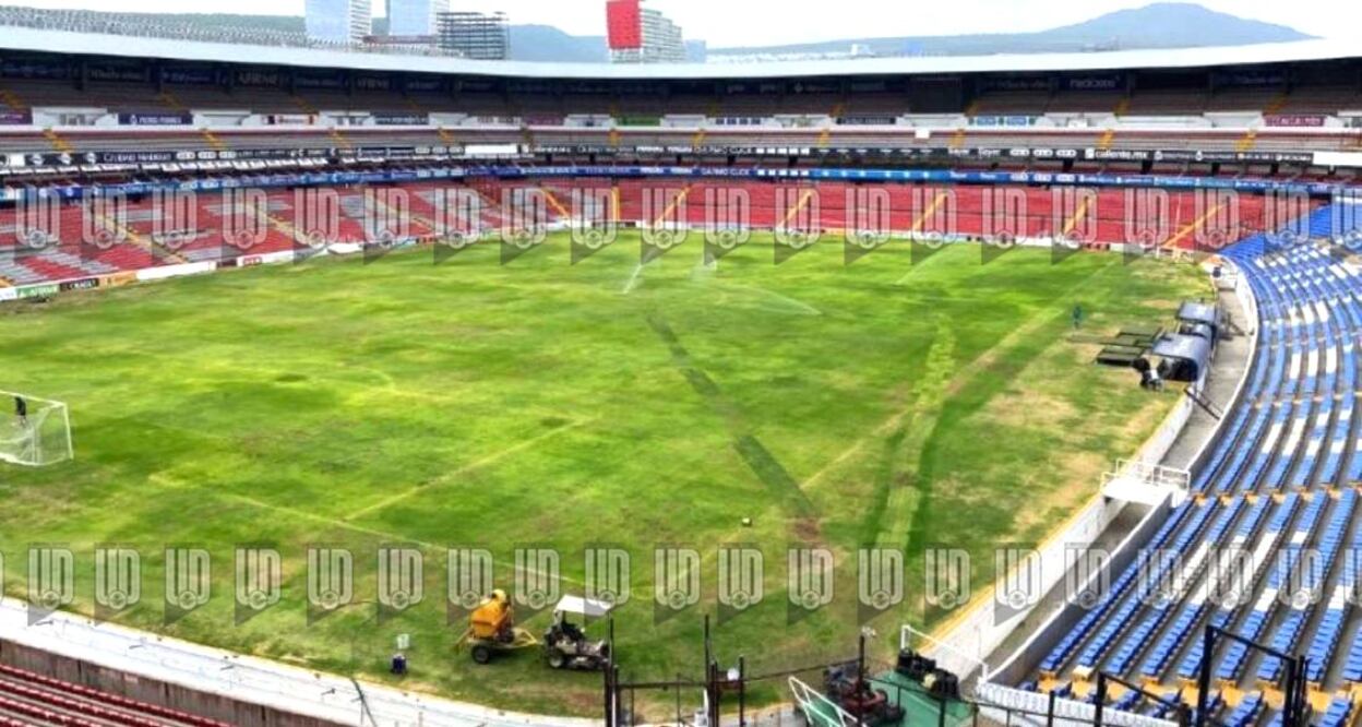 ¡Terrible! Así lucía la cancha de La Corregidora, su estado impidió el juego entre Querétaro y América