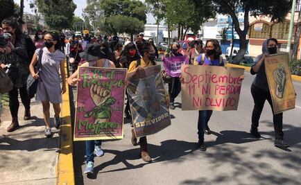 Mujeres detenidas en toma de Codhem presentan denuncia en Fiscalía del Edomex