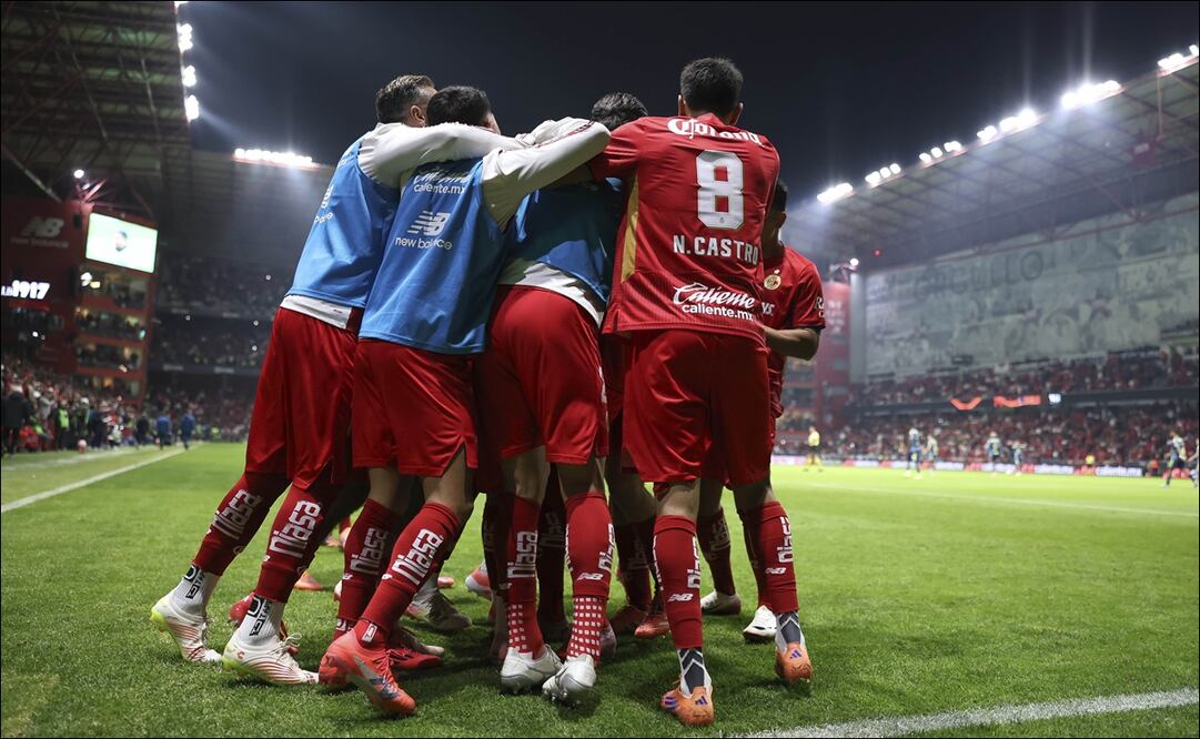 Toluca terminó como líder de la competencia luego de 17 fechas del Apertura 2025. FOTO: Imago7