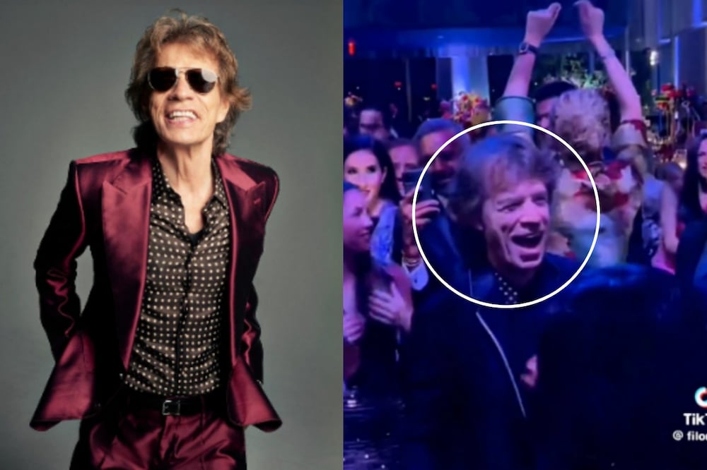 El baile de Mick Jagger se viralizó en redes sociales. Foto: Instagram / TikTok @filo.news