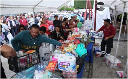 Alcaldía Venustiano Carranza instala centro de acopio; buscan apoyar a damnificados de Guerrero tras el paso de "John"