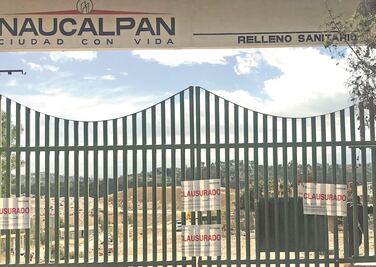 Avala Naucalpan planta de tratamiento de basura