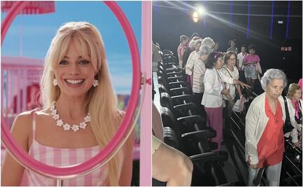 Abuelitas asisten a ver "Barbie, la película" vestidas de rosa y causan furor en Internet
