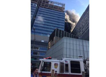 Reportan incendio en centro médico de Universidad de NY
