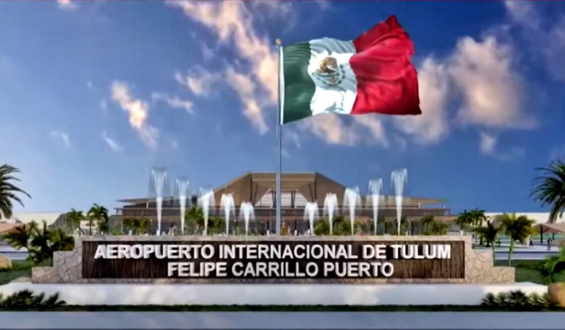 Aeropuerto de Tulum. Foto: especial