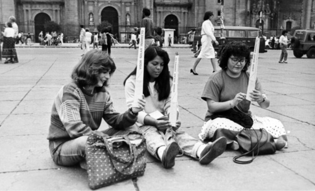 El eclipse solar de 1991 que detuvo el ajetreo de la Ciudad de México durante siete minutos