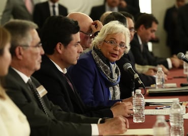 México podría recibir a migrantes que EU regresará a Tijuana: Sánchez Cordero