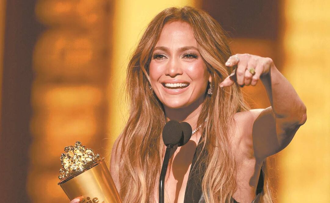 J. Lo también ganó por su tema “On my way”. Fotos: AGENCIAS