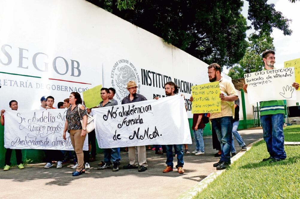 Empresarios y activistas chiapanecos aseguran que los niños migrantes centroamericanos huyen de la violencia en sus países de origen (MARÍA DE JESÚS PETERS. EL UNIVERSAL)