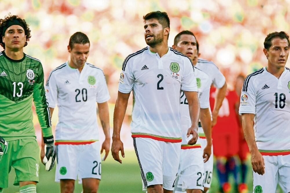 la Selección Mexicana no cumplió con las expectativas de al menos quedar entre los mejores cuatro equipos de la Copa América Centenario (PABLO VERA . JAM MEDIA)