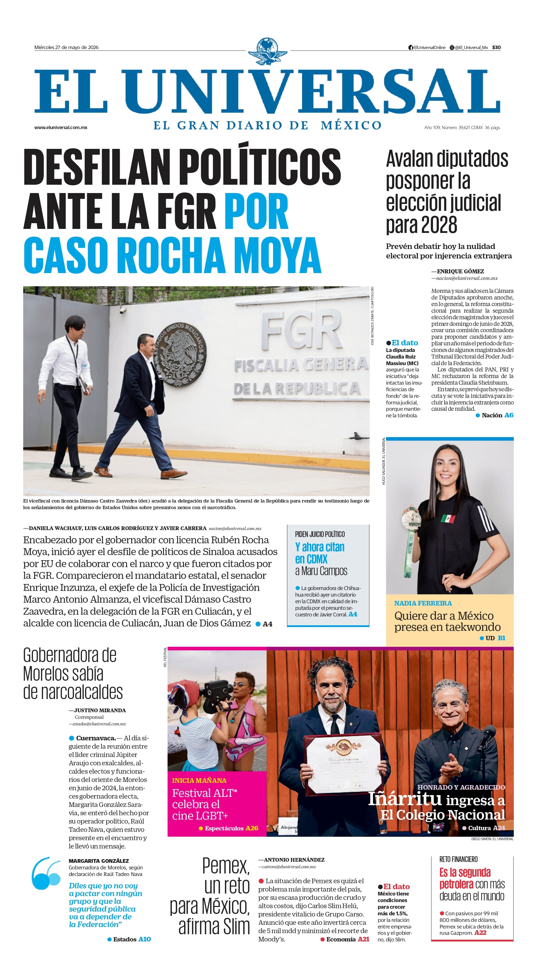 Portada impresa