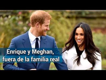Enrique y Meghan ya no serán miembros activos de la familia real