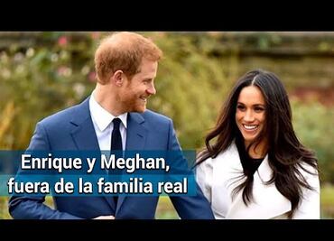 Enrique y Meghan ya no serán miembros activos de la familia real
