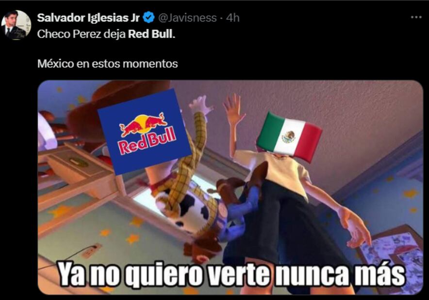 Los mejores memes de la salida de Checo Pérez de la Fórmula 1