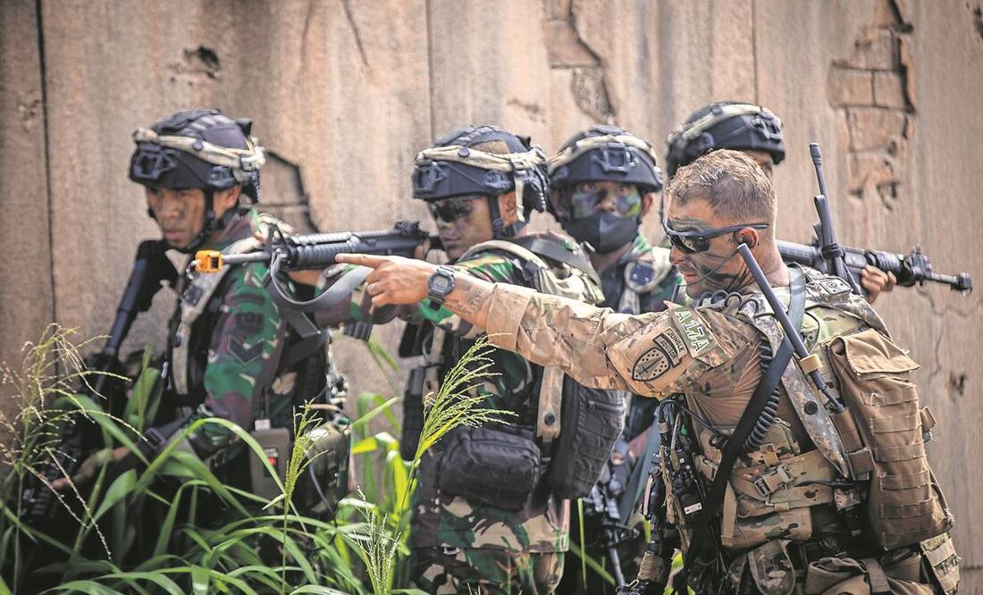 El ejército de EU, en una práctica. Declarar terroristas a los cárteles activaría, entre otros, al Departamento de Seguridad Nacional, encargado de acciones antiterroristas.