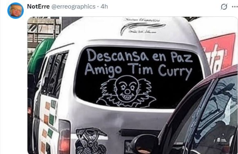El legado del actor fue recordado en redes sociales. Foto: Captura de pantalla