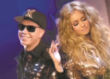 Paulina Rubio canta cumbia con Raymix para curar penas