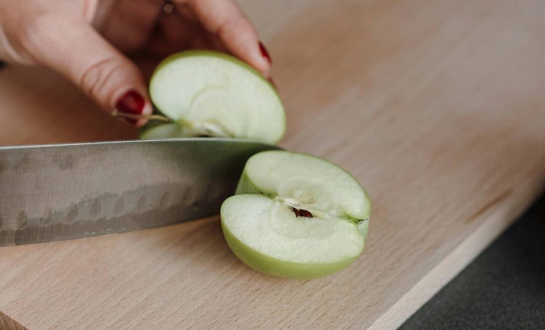 Evita que tus manzanas se oxiden. Foto: Pexels