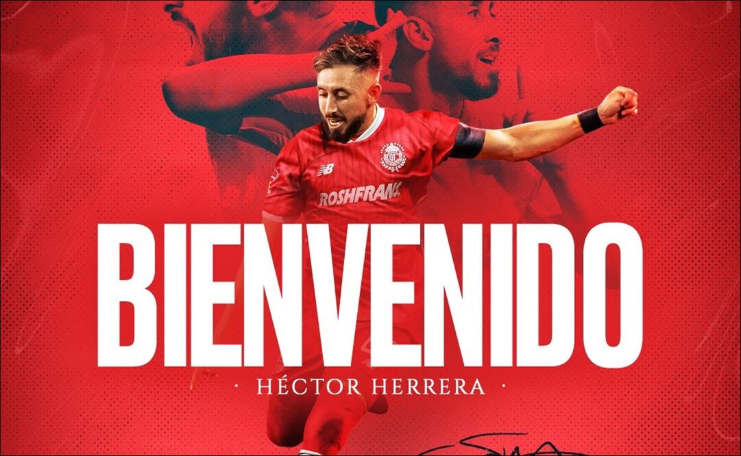 Héctor Herrera, anunciado como nuevo jugador del Toluca / Foto: Especiales