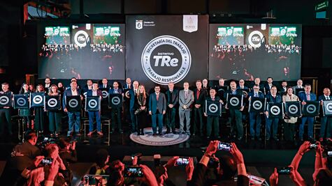 Nuevo León reconoce a las empresas laboralmente responsables del estado con el distintivo TRe