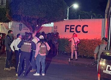 Marina y Policía Morelos realizan operativo en Fiscalía Anticorrupción para reincorporación de vicefiscal