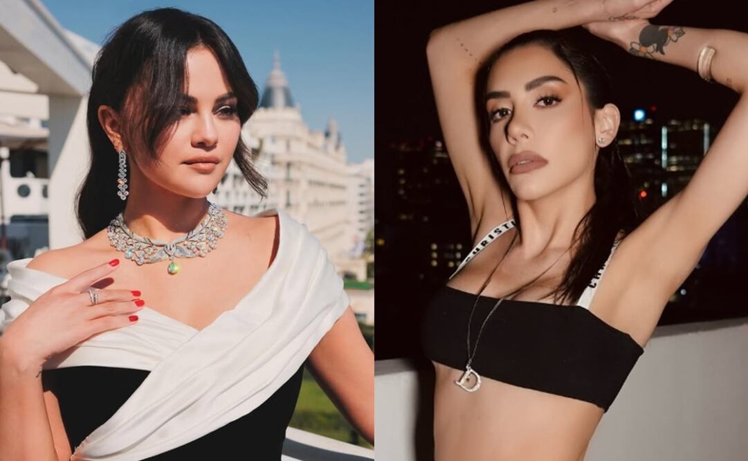 Selena Gómez y Karime Pindter. Foto: Instagram oficial.