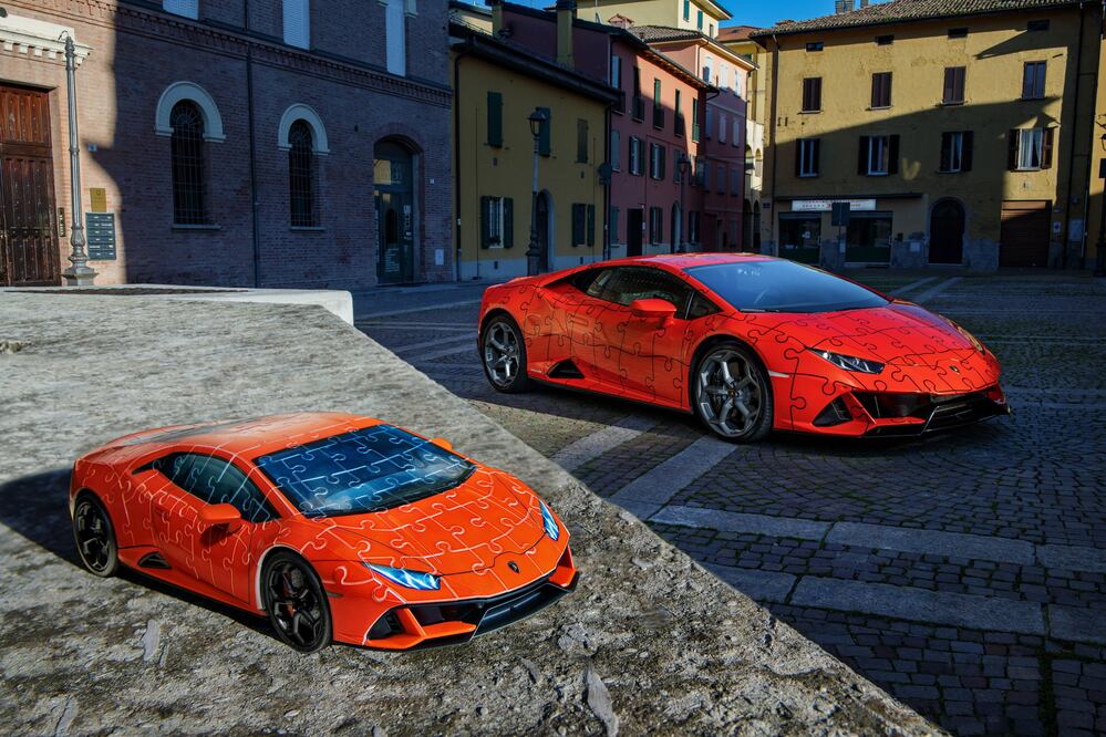 Lamborghini lanza rompecabezas 3D del Huracan Evo