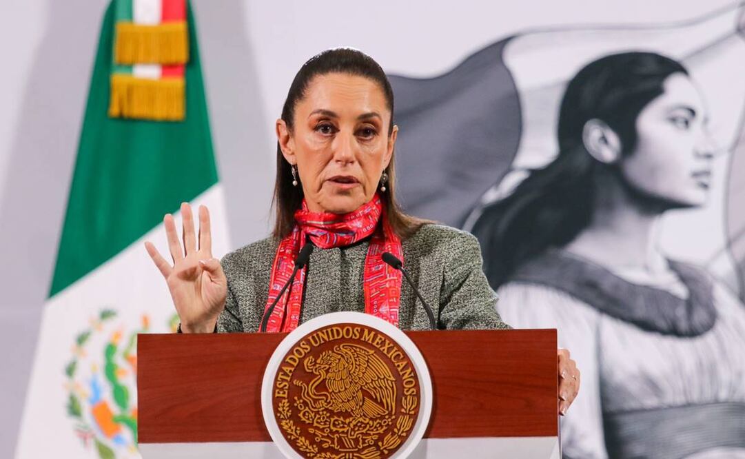 Conferencia mañanera de Claudia Sheinbaum del 16 de diciembre de 2024, desde Palacio Nacional. Foto: Axel Sánchez|EL UNIVERSAL