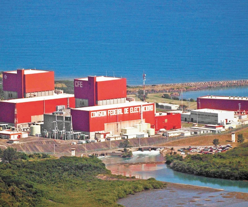 Para este año están destinados 464.1 millones de pesos para el permiso de sitio para la construcción de nuevas centrales en Laguna Verde. ARCHIVO EL UNIVERSAL