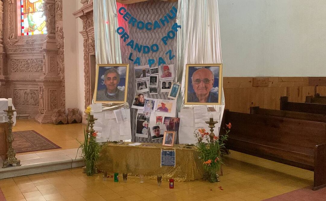 Javier Campos y Joaquin Mora sacerdotes asesinados. Foto: Paola Gamboa/ EL UNIVERSAL